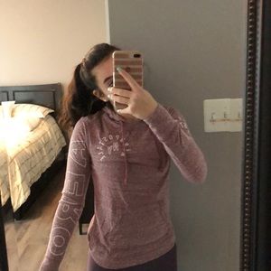 Aeropostale S Light Purple Hoodie